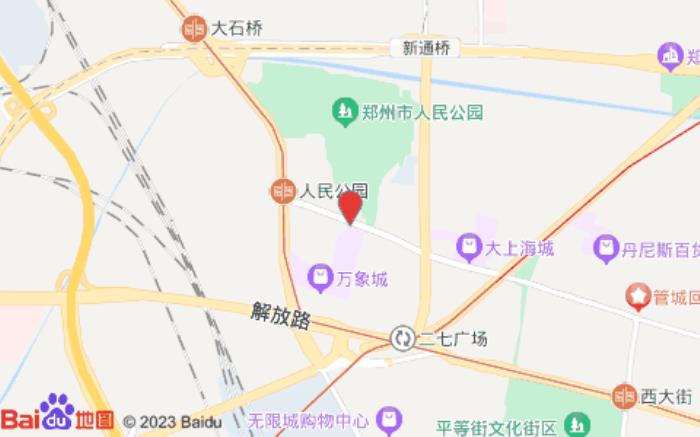 宜必思·尚品酒店(二七廣場大衛城店)位置圖
