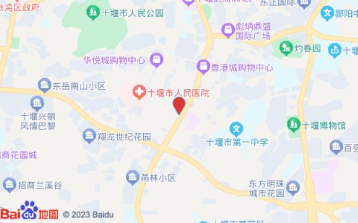 錦江之星風(fēng)尚(十堰美樂人民路店)位置圖