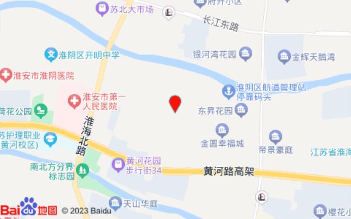 漢庭酒店(淮安北京東路大潤發(fā)店)位置圖