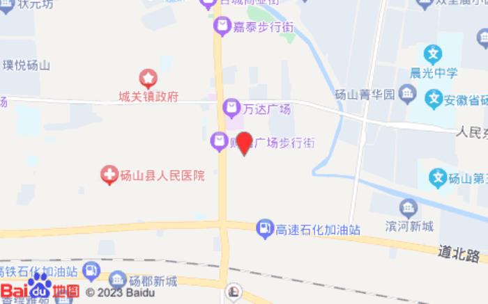 漢庭酒店(碭山萬達廣場店)位置圖