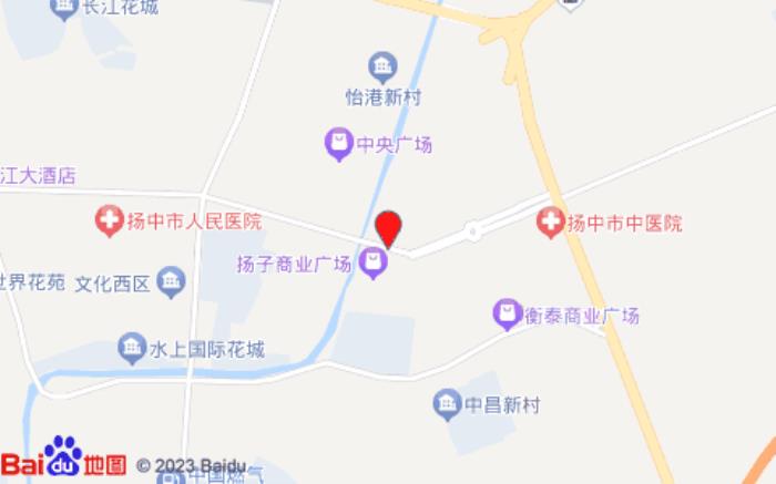 漢庭酒店(揚中步行街店)位置圖