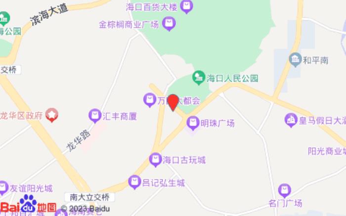 華發(fā)假日酒店(華發(fā)大廈店)位置圖