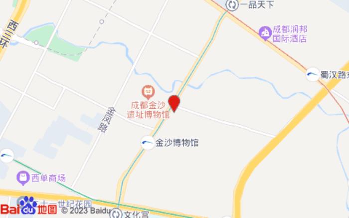 桔子酒店(成都金沙遺址博物館店)位置圖