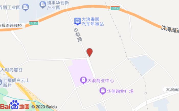 維納斯國際酒店(深圳北站大浪商業(yè)中心店)位置圖