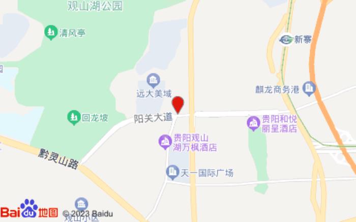 希爾頓惠庭酒店(陽關(guān)大道店)位置圖