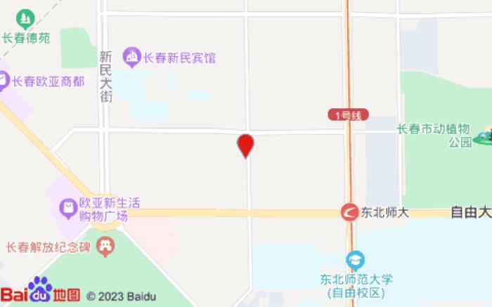 桔子酒店(長(zhǎng)春桂林路店)位置圖