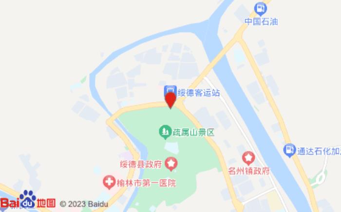 尚客優(yōu)酒店(綏德北門街店)位置圖
