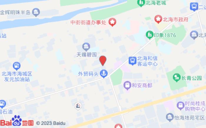 全季酒店(北海老街北部灣廣場(chǎng)店)位置圖
