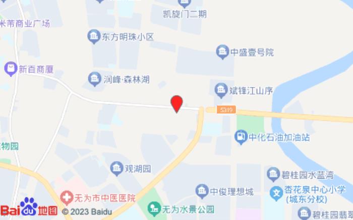 怡家賓館(東門外大街店)位置圖