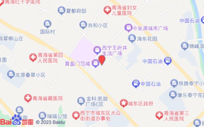 柏悅酒店(建國(guó)大街店)位置圖