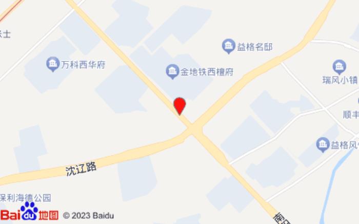 麗楓酒店(沈陽(yáng)張士開發(fā)區(qū)沈遼路店)位置圖