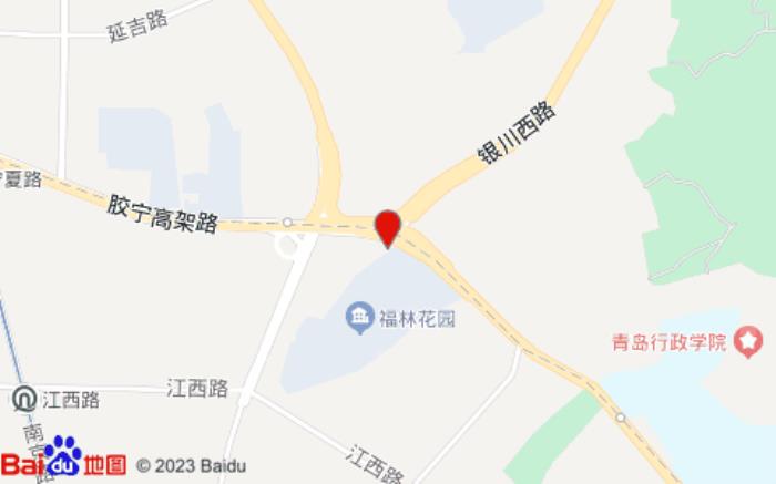 喆啡酒店青島五四廣場店位置圖