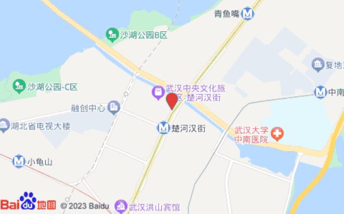 尚客優酒店(武昌楚河漢街店)位置圖