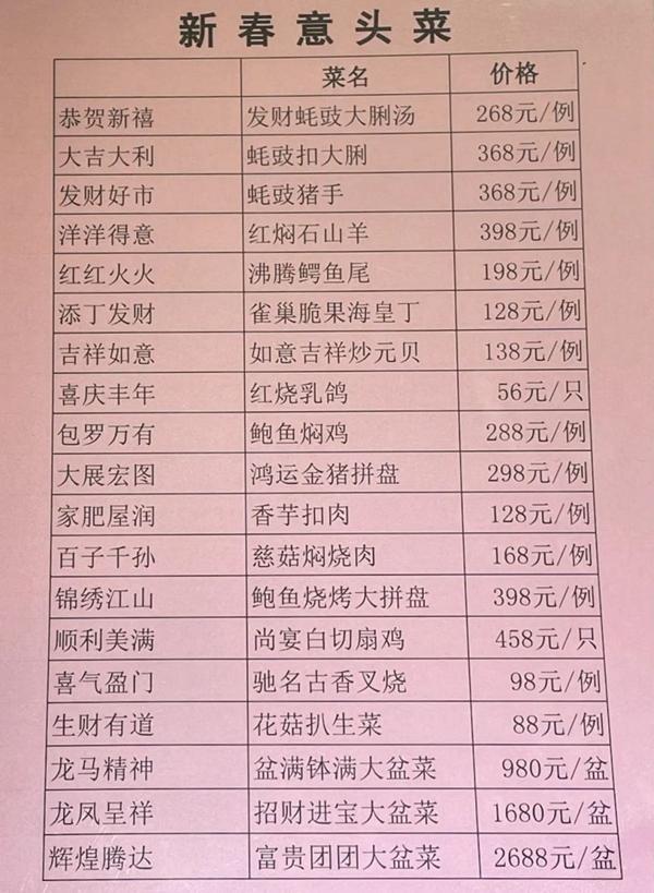 廣州春節年夜飯最佳餐廳是哪家